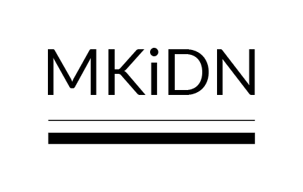 MKiDN logo czarno białe